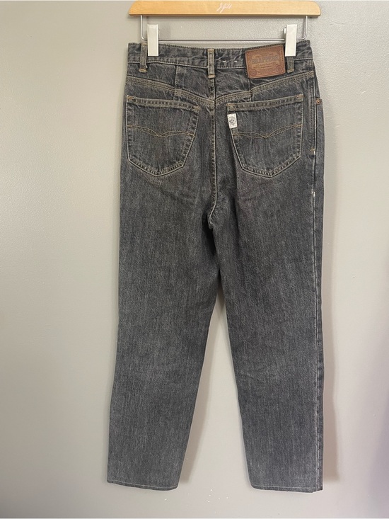Vintage Denim - Vintage Brappers Japanese Denim High Rise Straight Jeans Gray Wash Size 63cm XS